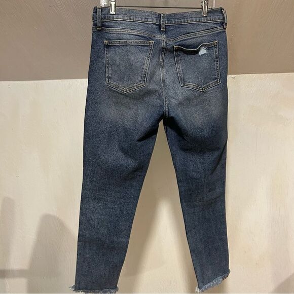 Gap Patchwork True Skinny Jeans with raw hem - Picture 8 of 12